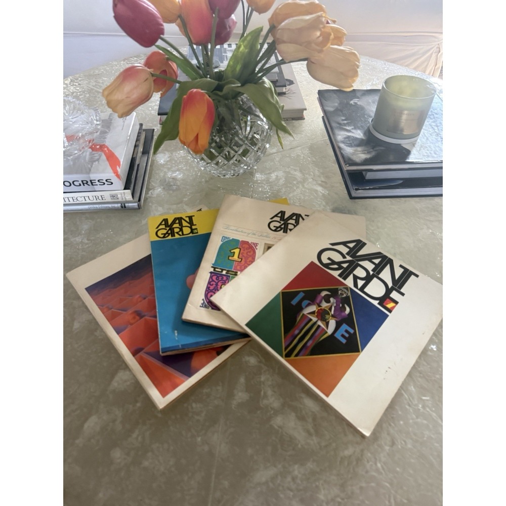 Vintage Avant Garde Magazine Lot 4 Issues #1 #3 #4 #5 1960s Graphic Design Art - Picture 4 of 16